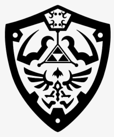Generous Hylian Shield Template Contemporary - Zelda Shield Logo, HD Png Download, Free Download