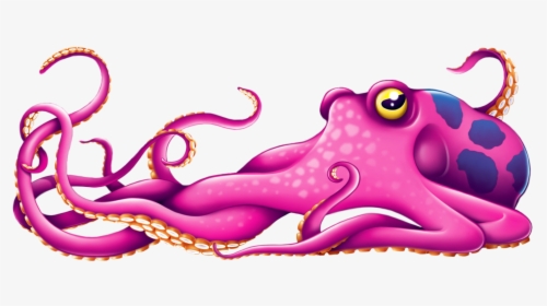 Octopus Png - Octopus Pink Clipart, Transparent Png, Free Download
