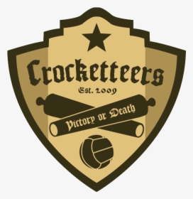 Shield Crest Template - Crocketteers, HD Png Download, Free Download