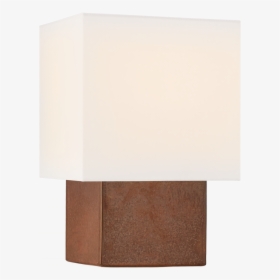 Pari Small Square Table Lamp In Autumn Copper Wi, HD Png Download, Free Download