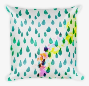 Boho Raindrop Watercolor Throw Pillow Cover, HD Png Download, Free Download