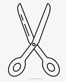 Scissors Coloring Page - Scissors Coloring Png, Transparent Png, Free Download