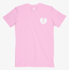 Broken Heart Light Pink T Shirt - Dont Believe Me Just Watch Shirt, HD Png Download, Free Download
