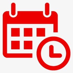 Time And Attendance Icon Clipart , Png Download - Calendar With Clock Icon, Transparent Png, Free Download