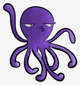 Octopus Dance Party - Cartoon Octopus Clear Background, HD Png Download, Free Download