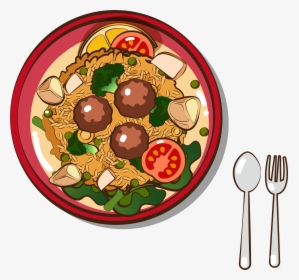 Transparent Meatballs Png - Fried Rice Vector Png, Png Download, Free Download