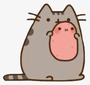 #pusheen #cute #potato #freetoedit - Pusheen The Cat, HD Png Download ...