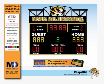 Transparent Basketball Scoreboard Png - University Of Missouri, Png Download, Free Download