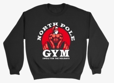 North Pole Gym - Long-sleeved T-shirt, HD Png Download, Free Download