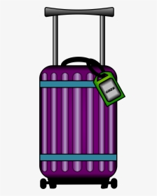 Suitcase Clipart Maleta - Maleta Clipart, HD Png Download, Free Download