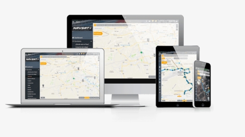 Vehicle Monitoring Platform Navsat - Landing Pages On All Devices, HD Png Download, Free Download