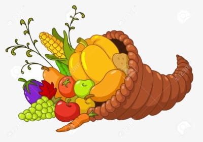 Cornucopia Pictures Of Free Best Transparent Png - Horn Of Plenty Cartoon, Png Download, Free Download