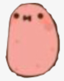 #potato #pink #derp #cute #wow #freetoedit - Derp Cute, HD Png Download, Free Download