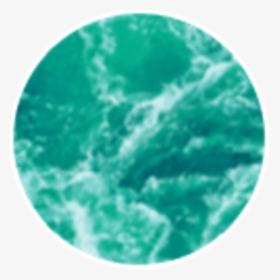 Teal Ocean Background Blur Marble Circle Freetoedit - Aesthetic Marble Circle Background, HD Png Download, Free Download