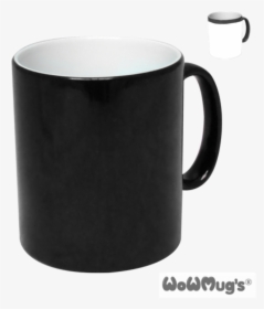 Personalised Wow Colour Changing Mug Black - Mug, HD Png Download, Free Download