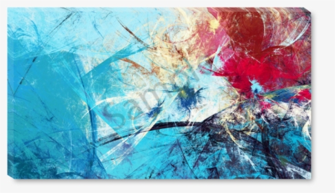 Blue Swirl Stretch Canvas01 E9ljqt - Winter Colors Abstract, HD Png Download, Free Download