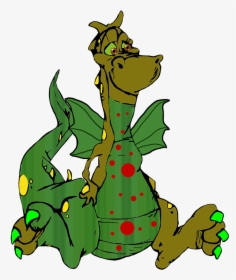 Sad Cartoon Dragon - Cartoon Dragon, HD Png Download, Free Download
