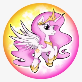 Princess Celestia Pony Pink Fictional Character Mythical - Cartoon, HD Png Download, Free Download