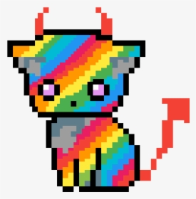 Transparent Devil Ears Png - Cat Pixel Art Minecraft, Png Download, Free Download
