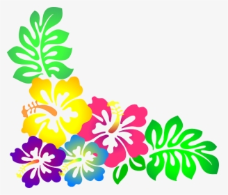 Pin By Cathy Westover On Luau - Clipart Hawaiian Flowers, HD Png Download, Free Download