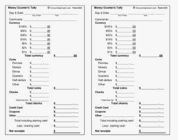 Money Counter"s Tally, HD Png Download, Free Download