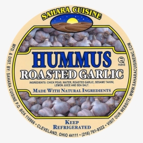 Hummus Roasted Garlic - Natural Foods, HD Png Download, Free Download