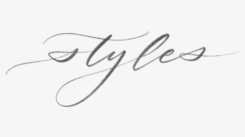 Styles - Calligraphy, HD Png Download, Free Download