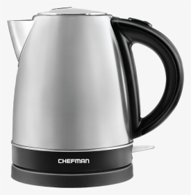 Stainless Steel Chefman - Electric Kettle, HD Png Download, Free Download