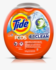 Tide Pods® Coldwater Clean Laundry Detergent - Tide Pods With Febreze, HD Png Download, Free Download