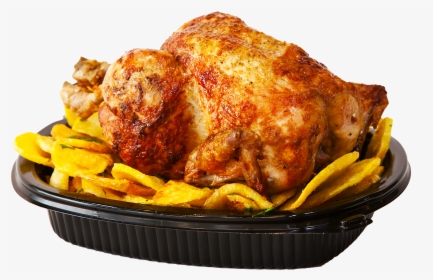 Pollo Asado Con Patatas - Roasted Chicken & Fries, HD Png Download, Free Download
