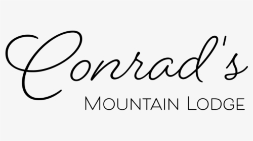 Conrad"s Mountain Lodge - Calligraphy, HD Png Download, Free Download