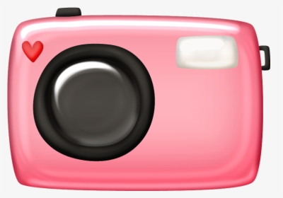 Cute Pink Camera Clipart, HD Png Download, Free Download