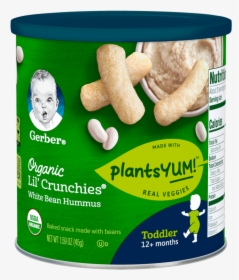 White Bean Hummus - Gerber Organic Lil Crunchies, HD Png Download, Free Download