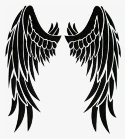 Clip Art Asas-negras - Vector Angel Wings Png, Transparent Png, Free Download
