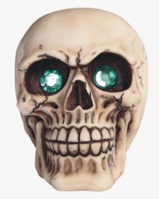 Green Eyed Skull, HD Png Download, Free Download