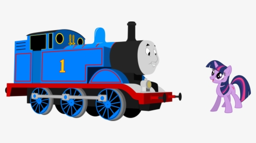 Thomas The Train Vector - Little Pony Friendship Is Magic, HD Png Download, Free Download