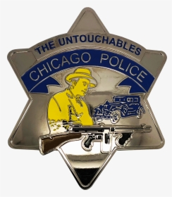 Chicago Police Badge From Untouchables, HD Png Download, Free Download