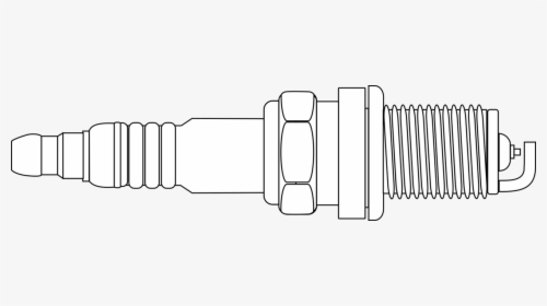 Drawing Of A Spark Plug, HD Png Download, Free Download