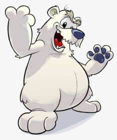 Herbert P Bear - Cartoon Transparent Polar Bear, HD Png Download, Free Download