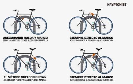 Transparent Candado Png - Hybrid Bicycle, Png Download, Free Download