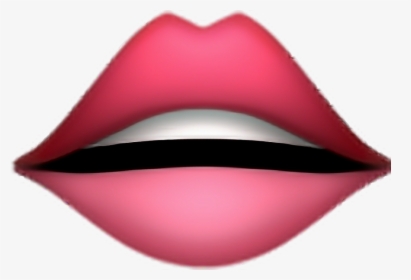 Transparent Yummy Emoji Png - Iphone Lips Emoji Png, Png Download, Free Download