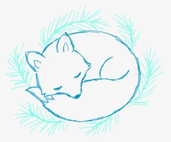 Sketch Fox Drawing Easy, HD Png Download, Free Download