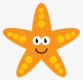 Under The Sea Star Fish Cartoon, HD Png Download, Free Download