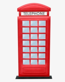 Transparent Simbolo De Telefono Png - London Phone Booth Clipart, Png Download, Free Download