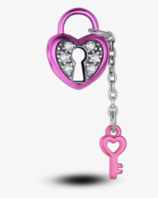 #heart #corazon #lock #candado #padlock #key #llave - Chain, HD Png Download, Free Download