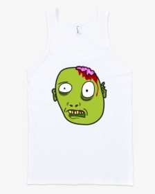 Zombie Fine Jersey Tank Top Unisex By Itee - Sleeveless Shirt, HD Png Download, Free Download