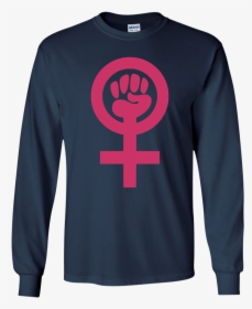 Feminist Symbol Shirt, Hoodie, Tank, HD Png Download, Free Download