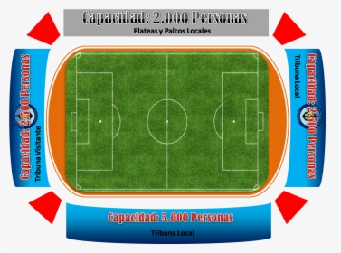 Estadio "alfredo J - Football Pitch, HD Png Download, Free Download