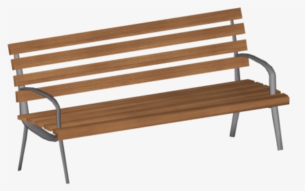 Woodenmodernbench Zs - Bench, HD Png Download, Free Download