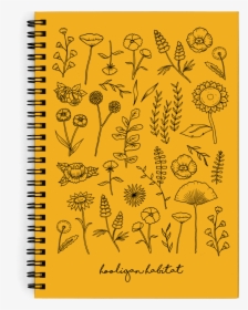 Exclusive Floral Mustard Notebook"  Class="lazyload - You Ve Got This Notebook, HD Png Download, Free Download